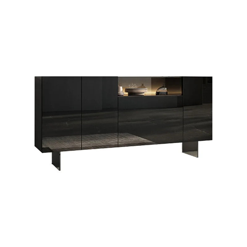 LTT Italian light luxury high-end entrance cabinet modern simple acrylic dining side cabinet wine cabinet