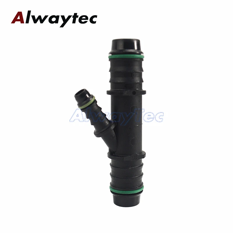 ID14-14 Fuel Diesel Engine Reducing Y Fitting Coolant Flange Connector Water Radiator 5