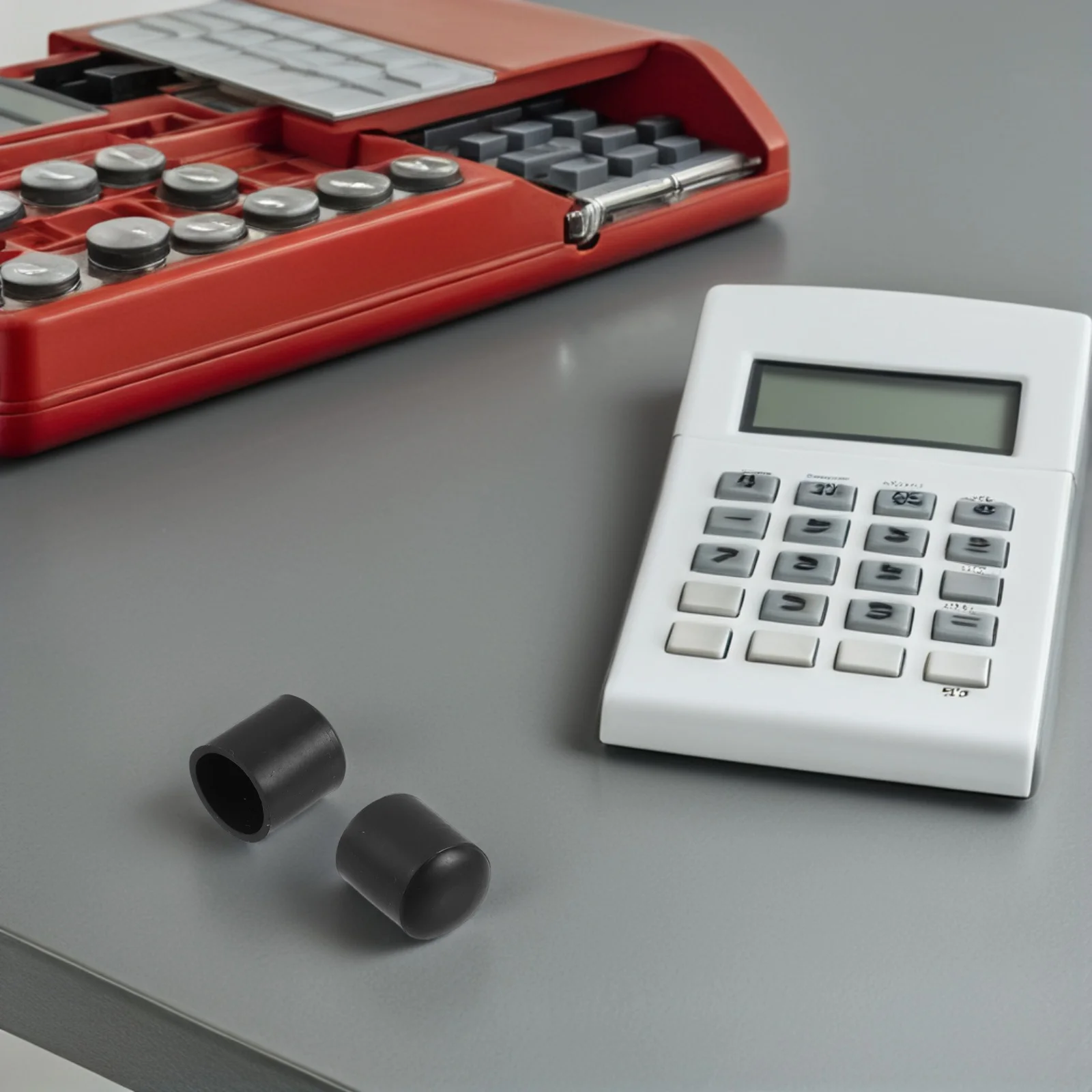 

60Pcs Round PVC Chair Leg Caps Furniture Feet Pads Slip Resistant Hardwood Floor Protection Easy Install Black Chair Leg Caps