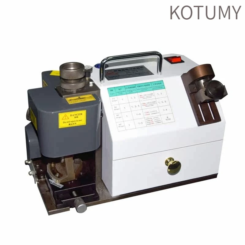 KOTUMY Portable End Mill Grinder 110V/220V, Simple Operation Tungsten Steel Milling Cutter Sharpener