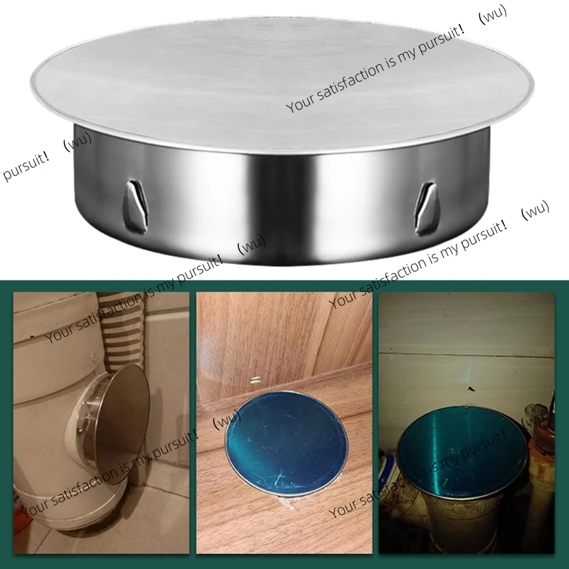 Heavy Duty 180mm Chimney Cap, Stainless Steel Deodorant Sewer Cap, Household Ventilation Sealed Chimney Plug