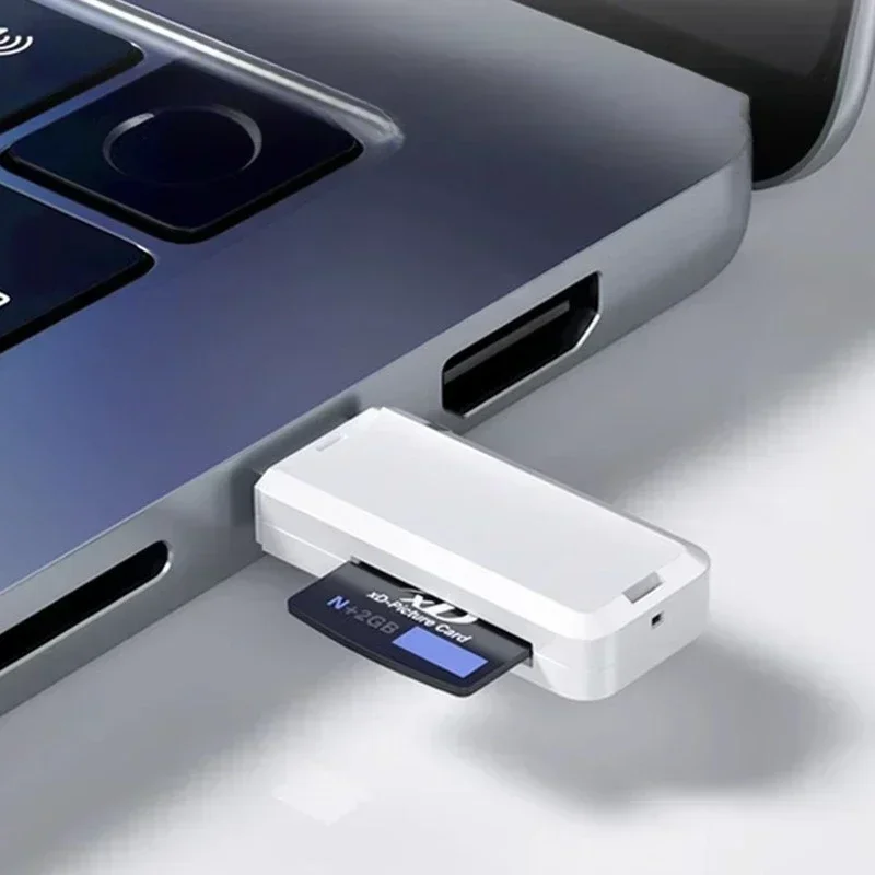Original XD Picture Card Reader USB 2.0 Speicheradapter für Olympus Fuji Kameras Typ C auf Micro USB Typ C OTG Ugreen