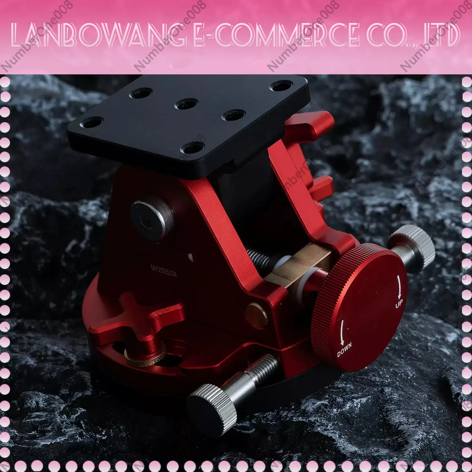 Equatorial Wedge for Telescope Latitude Adjustment Base, ±10° Horizontal Adjustment, 20kg Payload for Astrophotography DSLR
