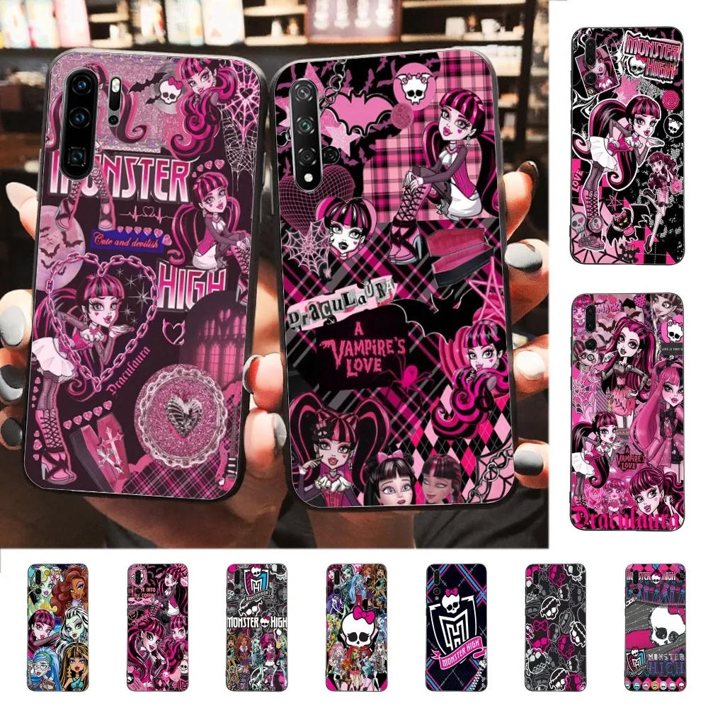 M-Monsters-H-High Phone Case For Huawei P 8 9 10 20 30 40 50 Pro Lite Psmart Honor 10 lite 70 Mate 20lite