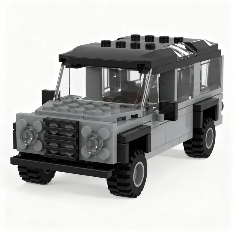137pcs MOC City Defender 110 Model Building Blocks Christmas Gift Architecture Toy Assemble Craft Display Birthday Creative Idea