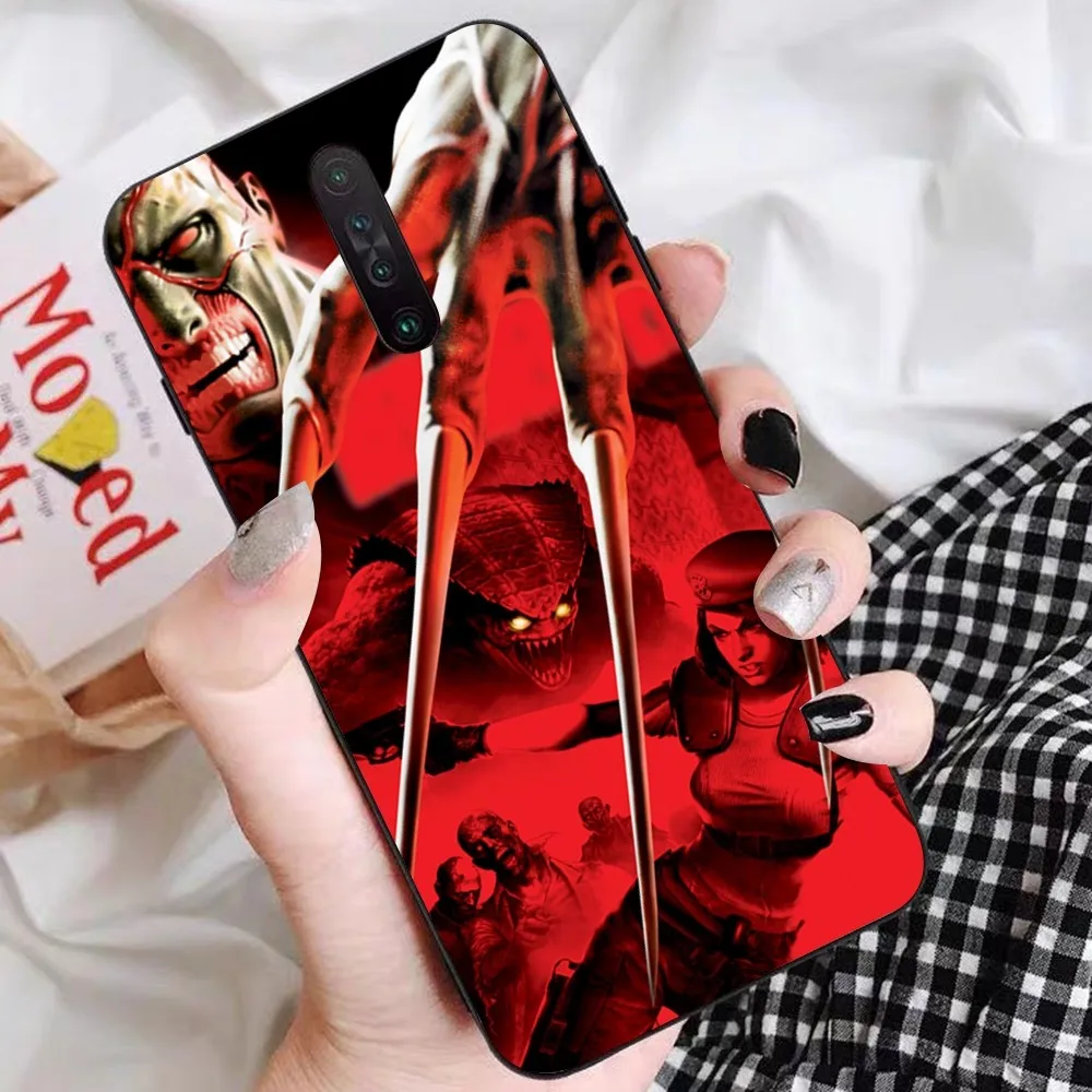 Coque de téléphone R-Resident Game-E-Evil pour Redmi, Redmi 5, 6, 7, 8, 9, 10 Plus Pro, 6, 7, 8, 9 A, GO K20, K30, K40 Pro Plus, F3