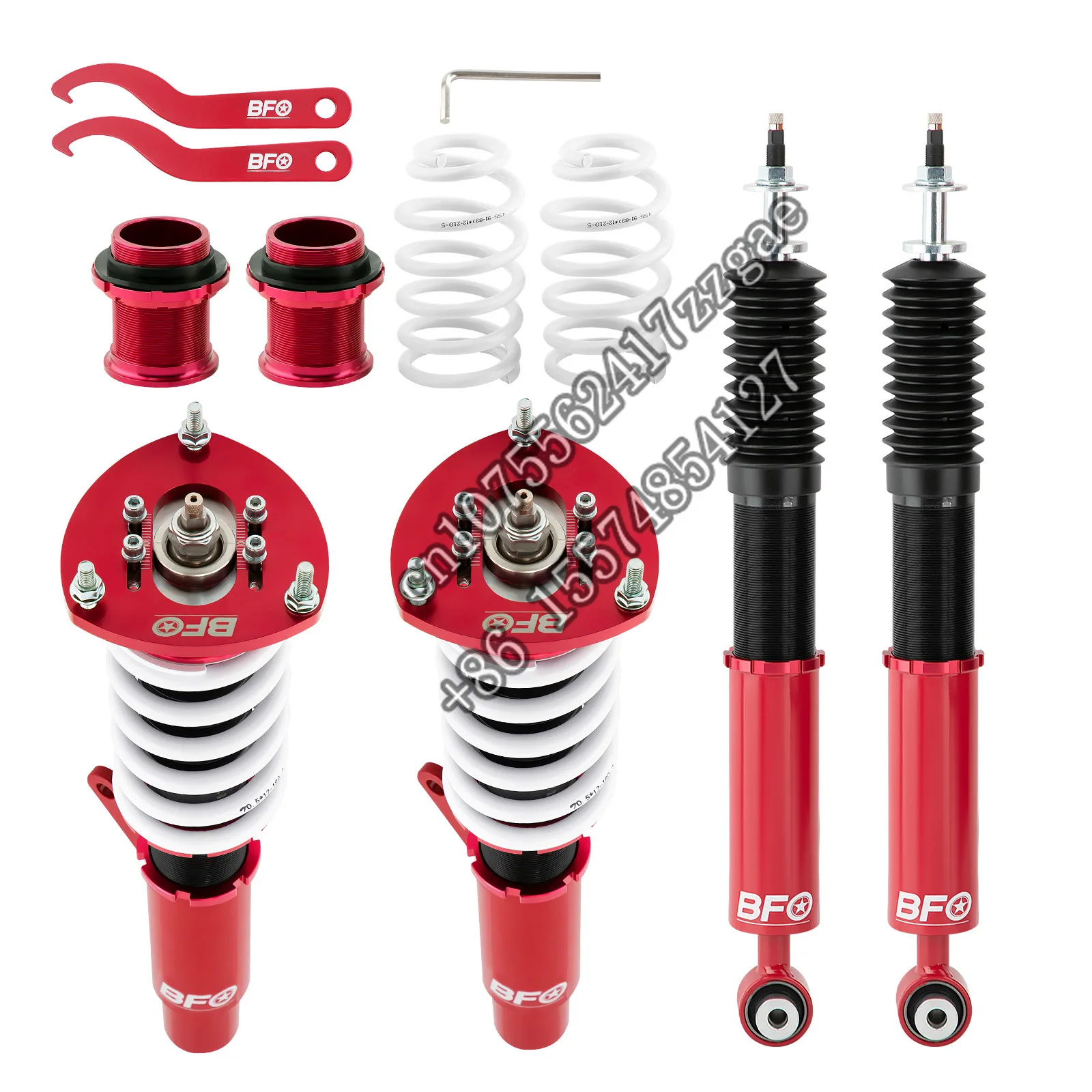 BFO Coilovers Suspension Absorber Kit For  VW Golf MK7  A3 S3 Mk3 2015-2019