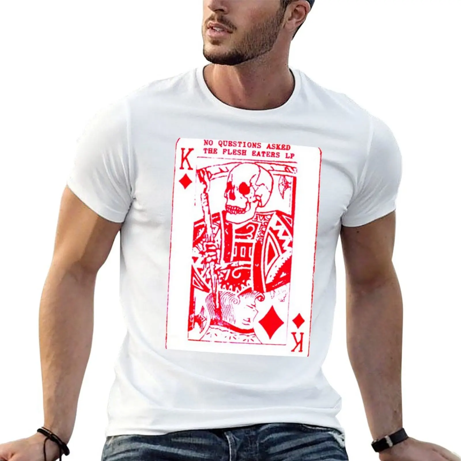 No Question Asked T-Shirt man t shirt street wear fruit of the loom mens t shirts