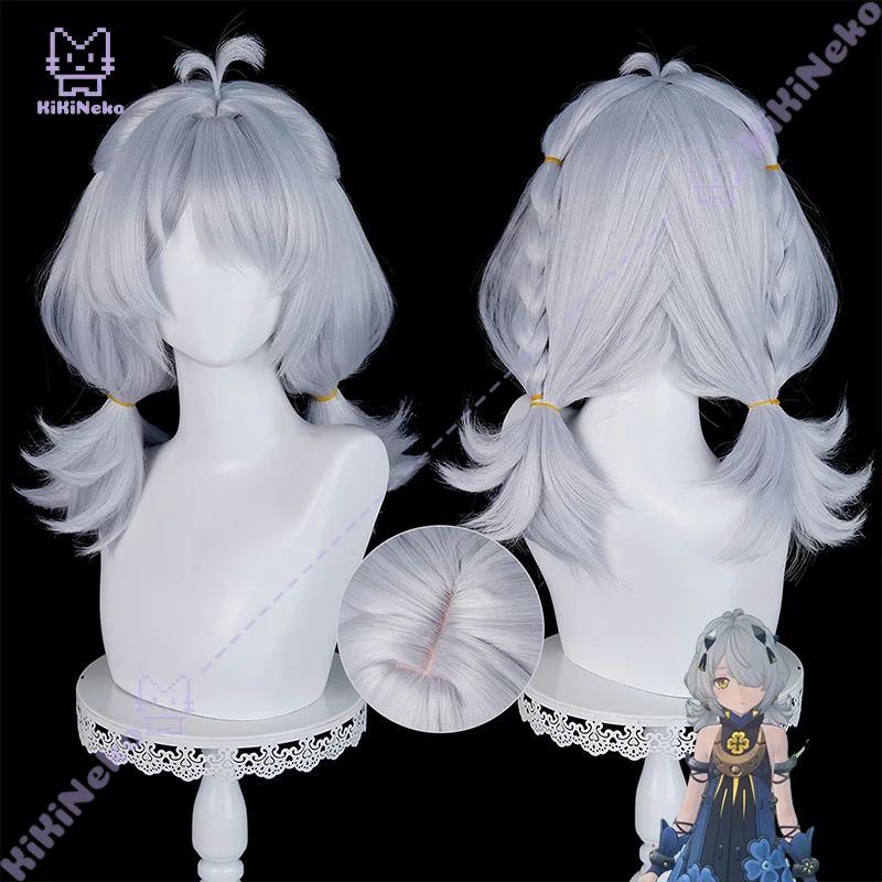 Game NTE Dracaene Sunbringer Cosplay Wig Dracaene Sunbringer Cosplay Hair For Hallowmas Comicon Party Adult Women Man