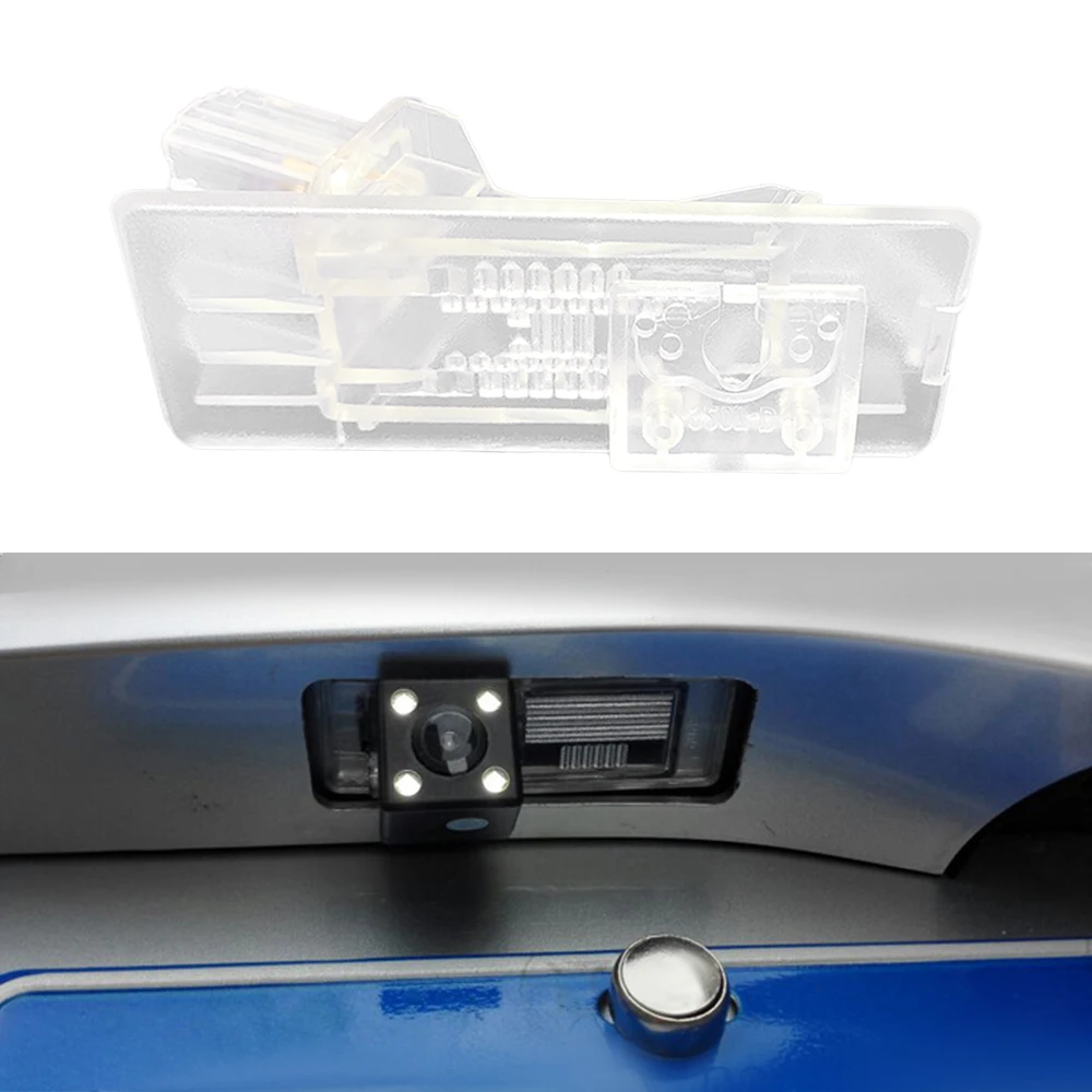 1pc Transparent License Plate Lights Housing for Renault Scenic 3 III for Renault Espace 4 for Renault Clio 3 III Clio 4 IV