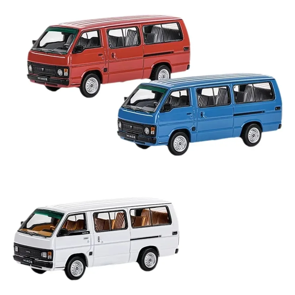 MASSDI Alloy 1/64 HIACE H50 Van TYT4000 TYT4001 TYT4002 TYT4003 TYT4004 Car Model Classics Adult Souvenir Gift Static Display