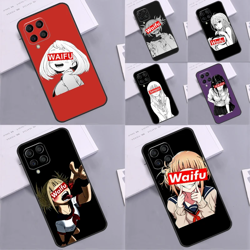 Sugoi Senpai Anime waifu Case For Samsung Galaxy M12 M32 M52 M13 M33 M53 M14 M34 M54 M11 M31 M51 M30s M31s M20 Cover