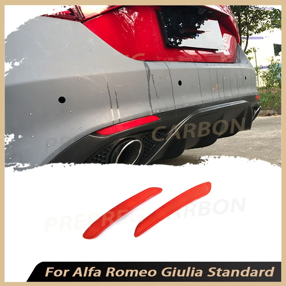 

Задний диффузор для губ из полипропилена, защитная полоса бампера, подходит для Alfa Romeo Giulia Standard 2016 2017 2018, комплекты кузова