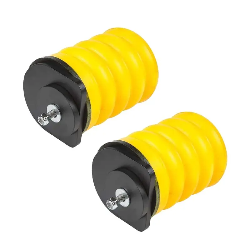 For Ford F-250 F-350 F-450 F-550 2PCS New Yellow Front Helper Air Suspension Springs Kit SSF-111-54 SSF11154