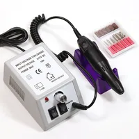 LINMANDA-taladro eléctrico profesional para uñas, juego de limas para uñas, brocas, removedor de esmalte de Gel, equipo pulidor de uñas portátil