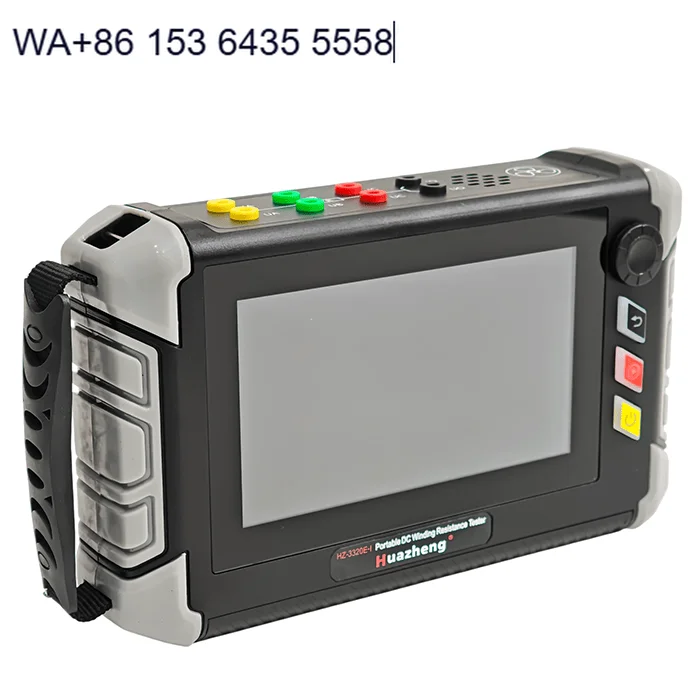 HZ-3320E-I  Portable 20A DC Resistance Tester Three Phase Transformer Winding Resistance Meter  with Fast Response