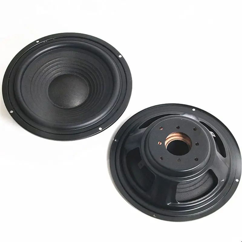 DD 2PCS 8/10 Inch Screw Thread Pattern Woofer Speaker Passive Radiator Booster Bass Vibration Plate Vibrating Speaker