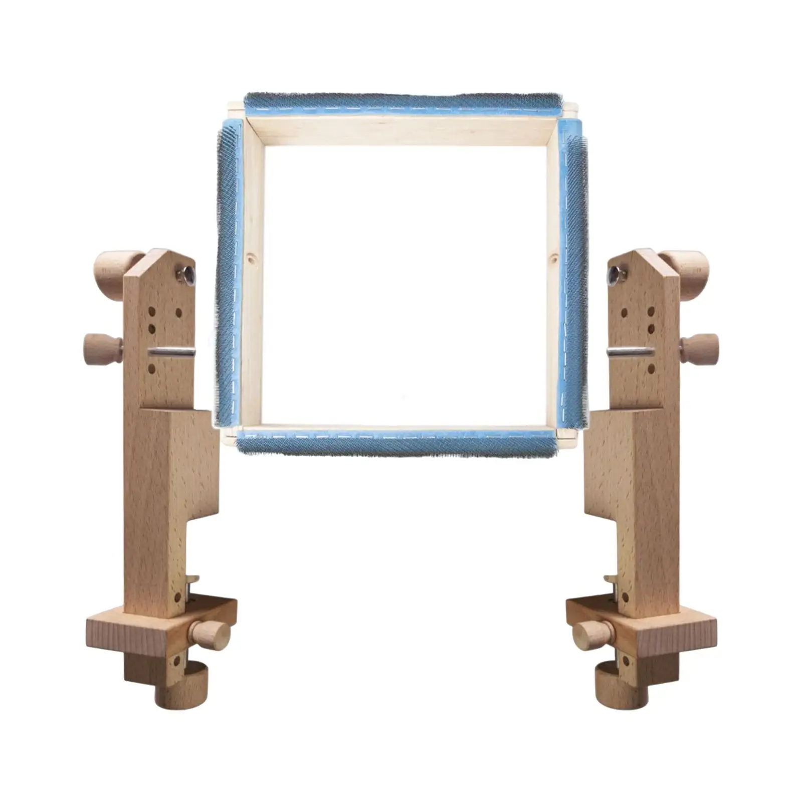 

Embroidery Frame Wooden Tools Versatile Gripper Strip Frame for Silk Painting Quilting Cloth Painting Needle Felting DIY Craft