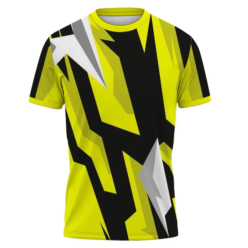 2026 Summer New Quick Drying Men's Sports T-shirt Breathable Running Fitness Short Sleeve Tees Gym T Shirt Fashion Casual Tops