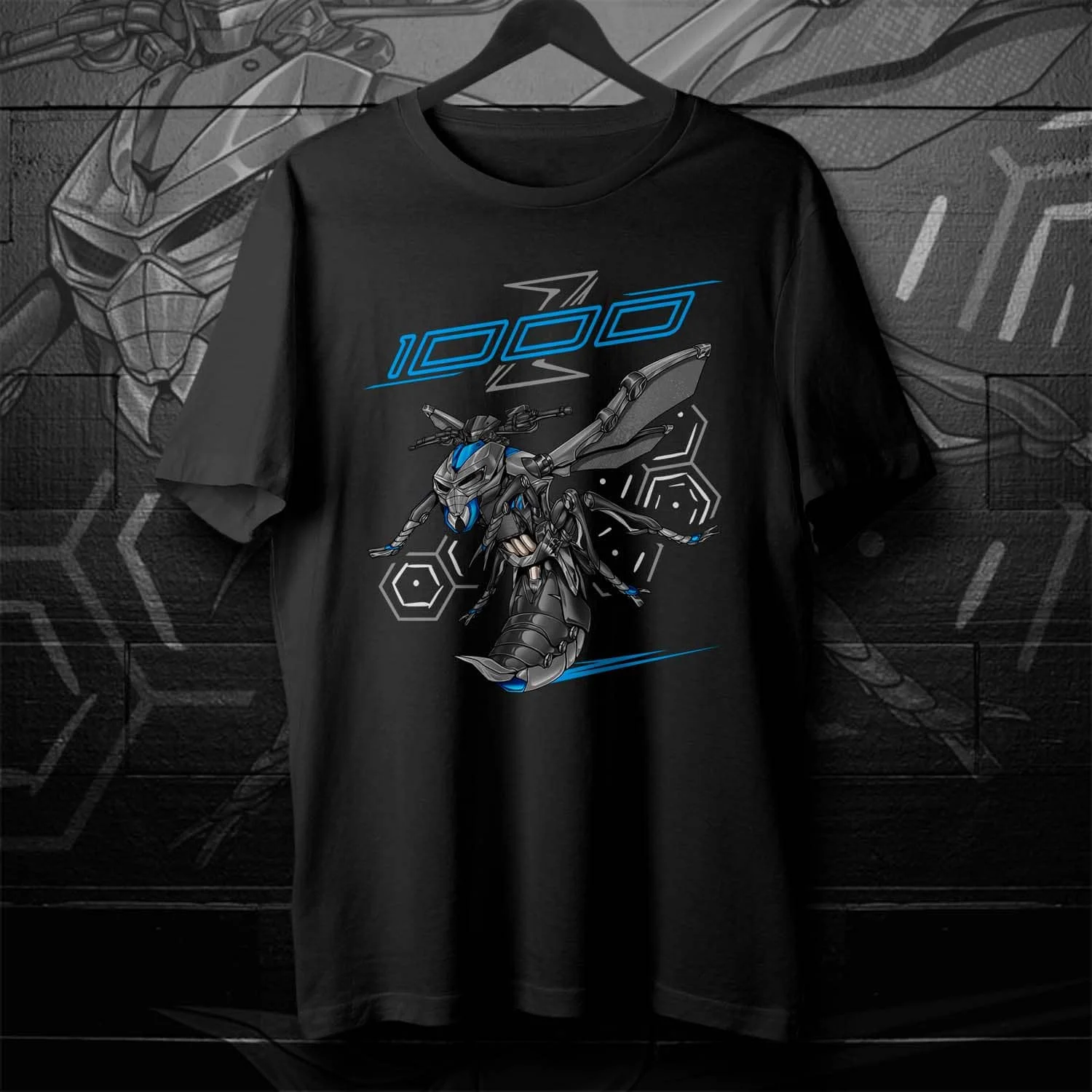 Classic Japanese Motorcycle Z-1000 Hornet Inspiration T-Shirt 100% Cotton O-Neck Short Sleeve Casual Mens T-shirt Size S-3XL