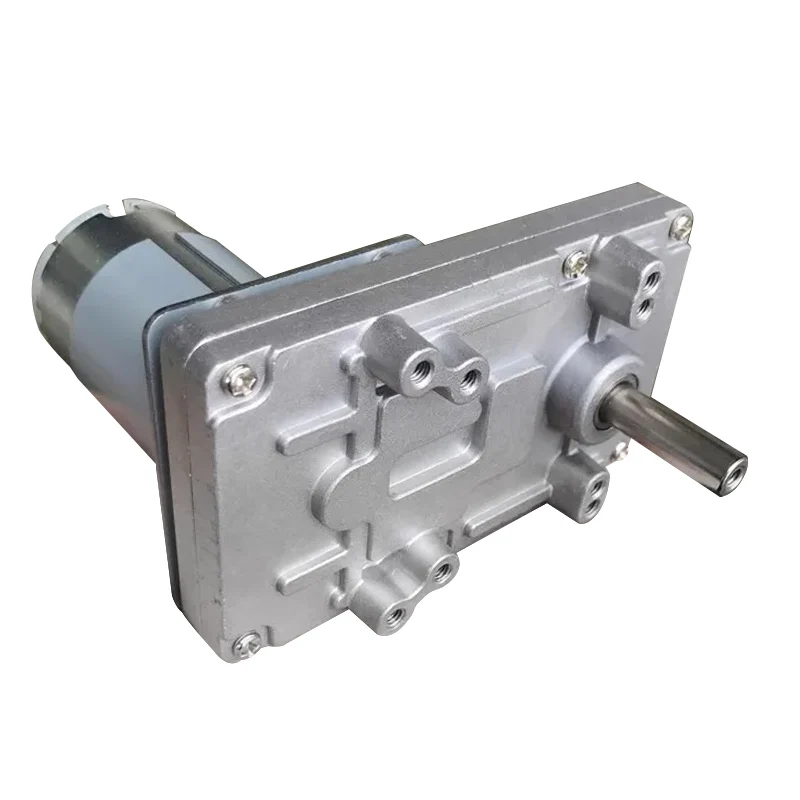 Dc 12V 24V 45-200Rpm Hoog Koppel Elektrische Dc Wormkast Motor Snelheidsreductiemotor Heen En Weer Bewegende Lineaire Actuator Motoronderdeel