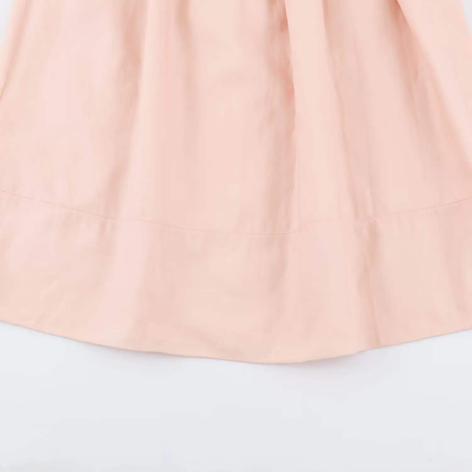 BSAY 2026 Damen V-Ausschnitt Kurzarm Midikleid mit Selbstbindegürtel, Hemdstil A-Linie Einfarbig Elegantes Sommer Casual Langes Kleid – Detail 18