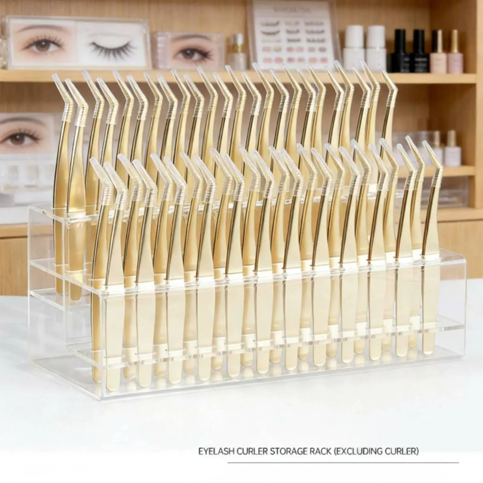 

Eyelash Tweezer Stand Transparent Acrylic Tweezer Organizer