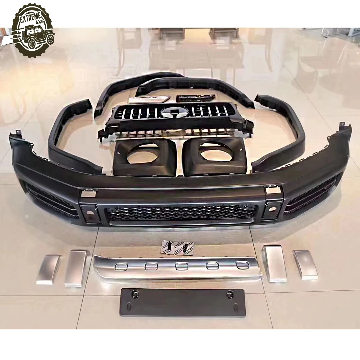

Universal Bodykit for G Class W464 2019-2024 G500 Upgrade to G63 AMG Style Body Kit with Car Bumper Grille New Parts