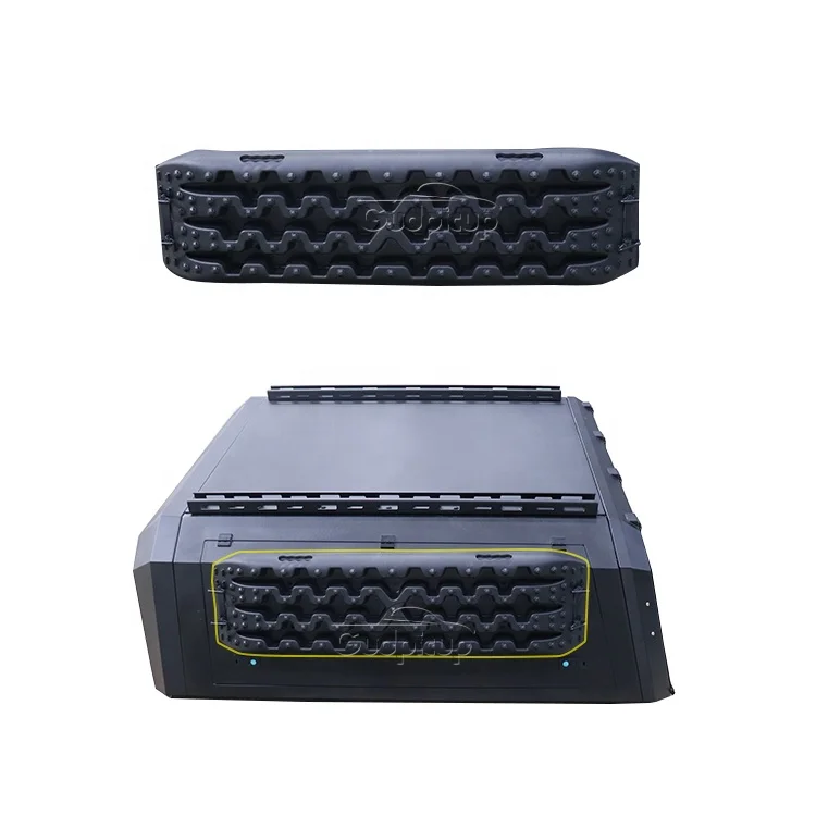 4x4 Off Road Escape Boards Tire Traction Mat For Sand Snow Mud 4WD Black Orange Traction Boards
