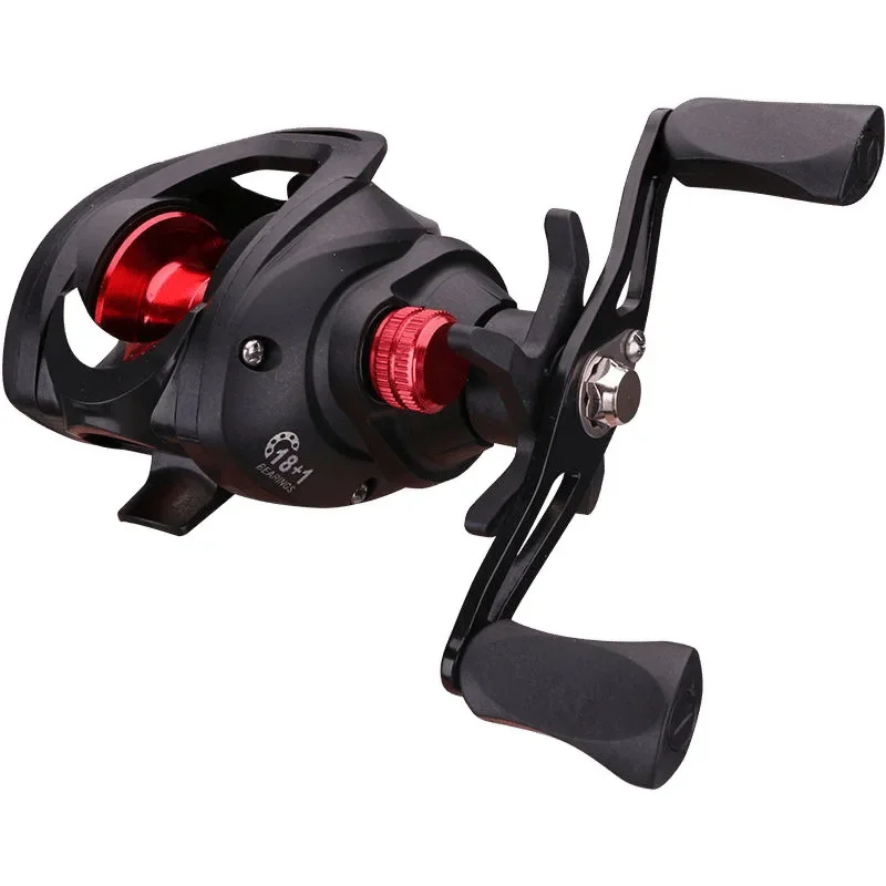 Carrete Baitcasting Daiwa Negro – Lanzamiento lejano y bobina profunda - imagen 5