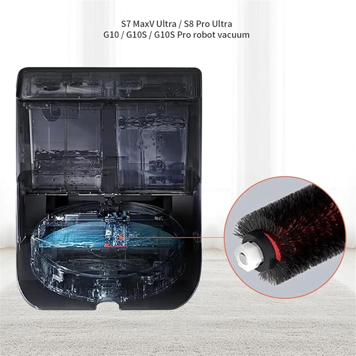 Para roborock s8 pro ultra escova lateral principal filtro hepa mop saco de pó aspirador acessórios kit