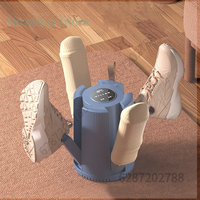 Intelligent Timer Shoe Dryer Household Foldable Shoe Warmer 2 pairs Shoes Dry Constant Temperature Boot Dryer UV Sterilization