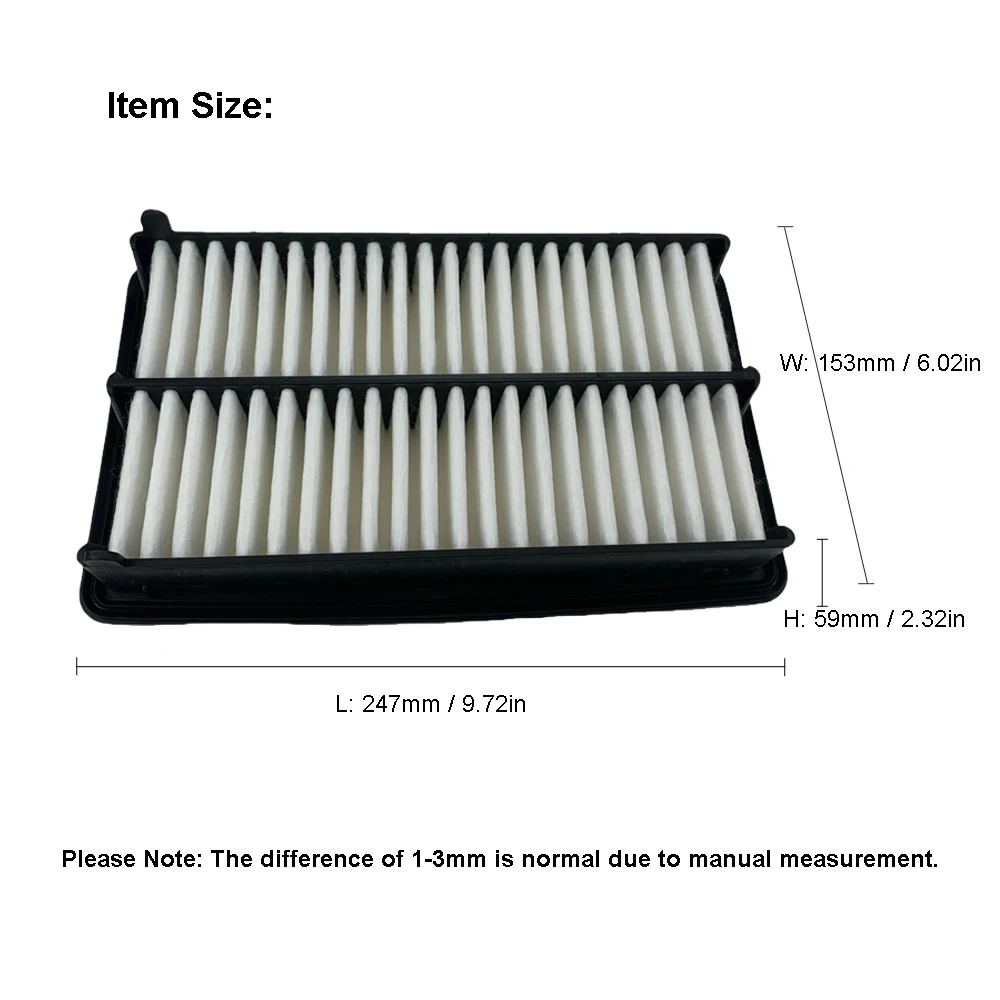 172205 M1H00 محرك فلتر الهواء ل دونغفنغ هوندا اليشم FR 1.5T 1.8L MPV 2016-2020 L15BF R18Z6 موتور اكسسوارات السيارات 17220-5M1-H00