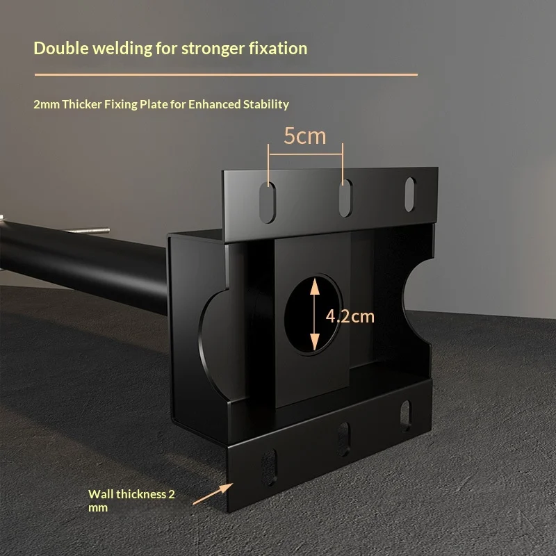 Siying Z158 Projector Ceiling Bracket with 25kg Load Capacity Adjustable Lengths (30-300cm) for Side & Ceiling Mounting