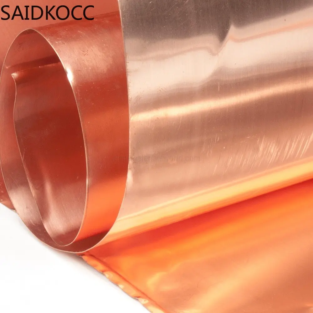 SAIDKOCC 2 KG Cu Foil Copper Foil for Lithium Battery Anode Substrate