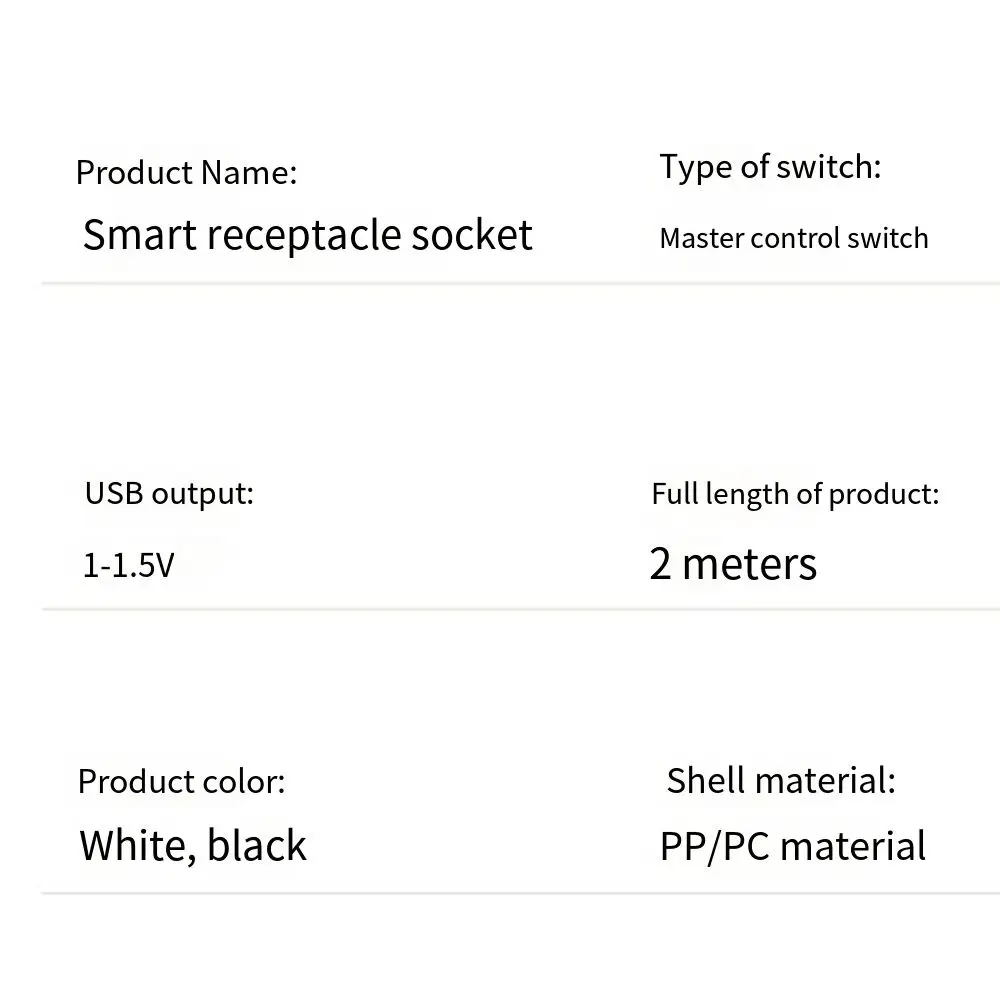 

Circular Power Extension Board Flexibility Universal Socket Adapter with Long Cable 2M Retractable Power Cord Multi Network