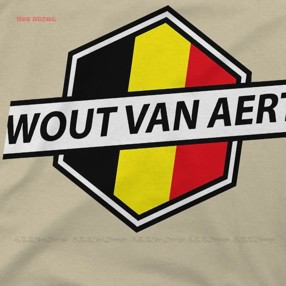 Mathieu Van Der Poel TShirt for Men Wout van Aert Cool Humor Leisure Sweatshirts T Shirt Novelty Trendy Fluffy