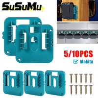 5/10PCS Battery Holder for Makita 18V Li-ion Battery Storage Rack Wall Mount Dock Stand for Makita BL1860 BL1850 BL1840 BL1830