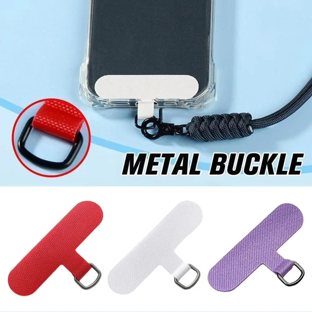 

5Pcs Universal Nylon Phone Anti-lost Lanyard Replacement Card Gasket Phone Hanging Cord Detachable Patch Tether Pad