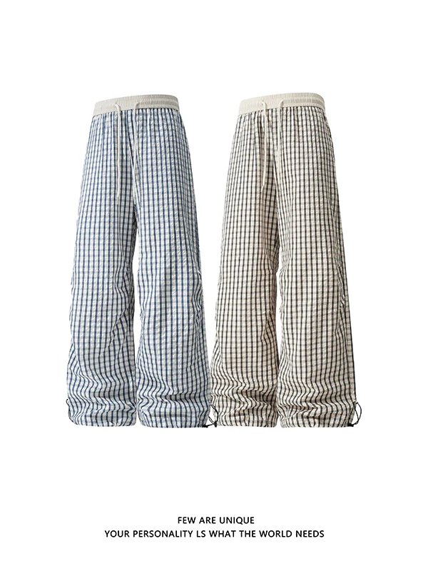 

Мужские повседневные брюки American Vibe свободного прямого кроя, модные широкие брюки в уличном стиле, весенне-осенние брюки в пол