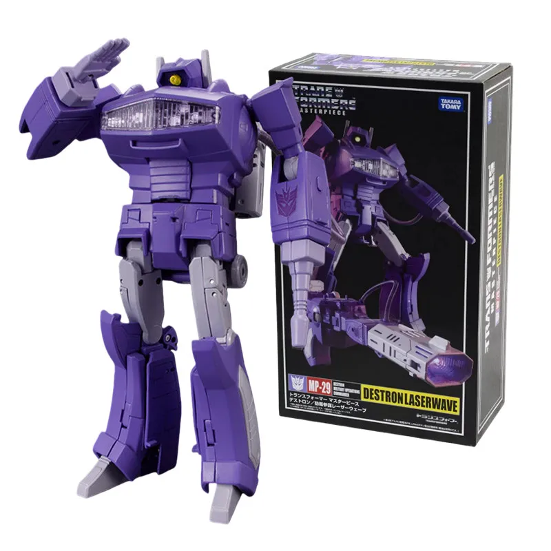

G1 Transformation MasterPiece KO MP-29 MP29 Shockwave Action Figure Collection Robot Gifts Toys