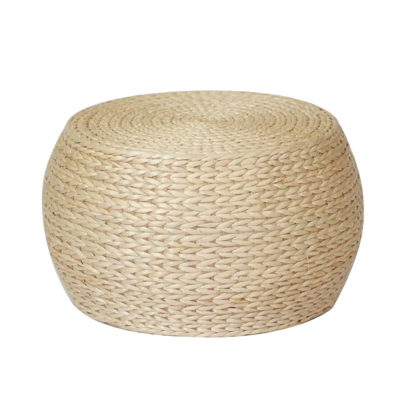 

Shoe Changing Foot Stool Rattan Weaving Bedroom Minimalist Nordic Kids Lounge Foot Stool Simple Portable Furniture