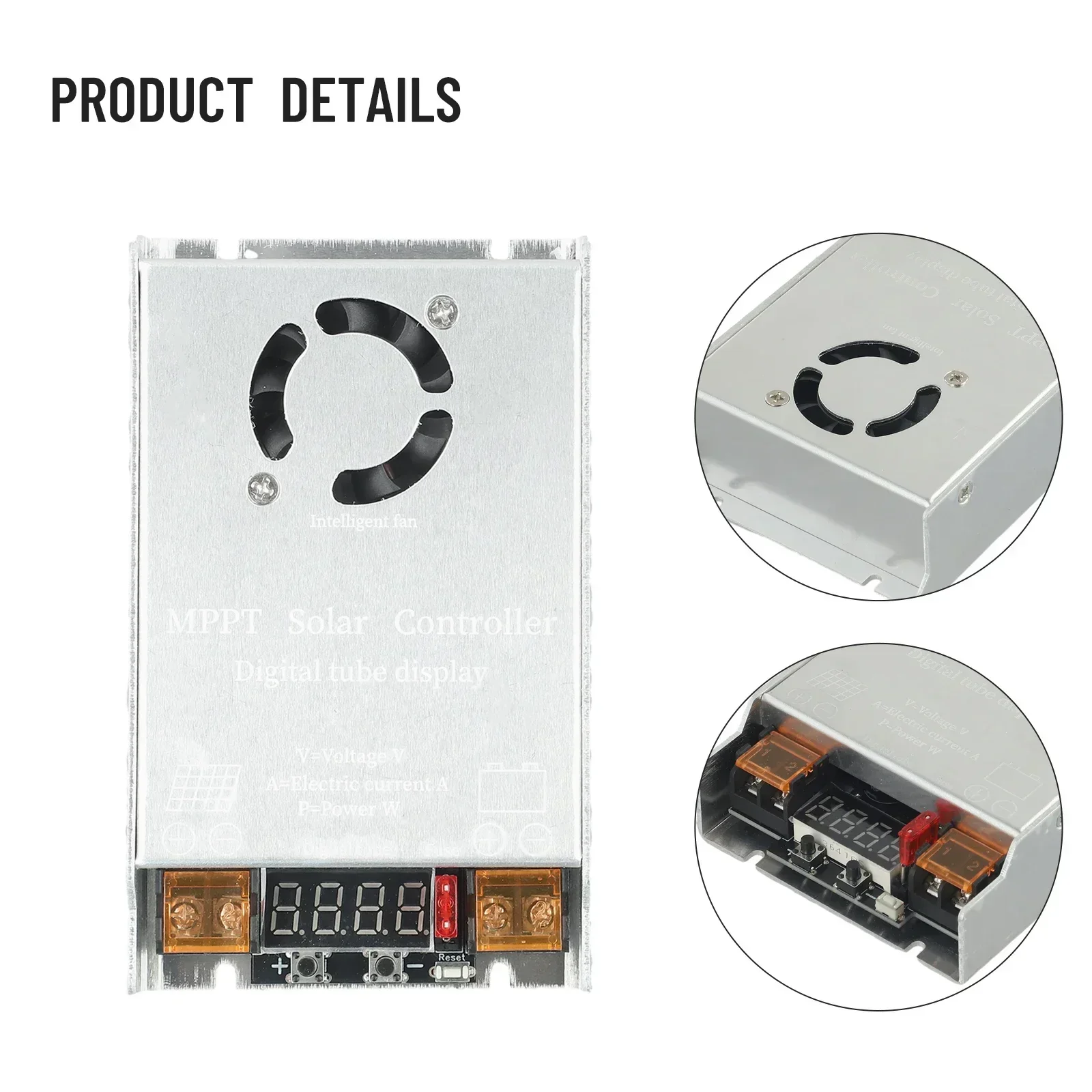 

450W MPPT Solar Boost Controller 12V~50V Input Boost Charging Charger Solar Boost Controller 12V~50V Input MPPT Solar Controller