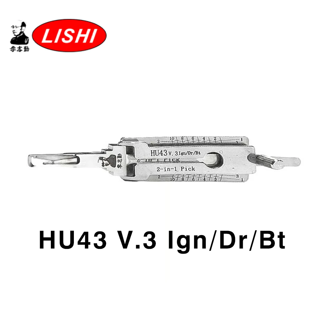 

lishi 2 in 1 tool HU43 V.3 Ign/Dr/Bt