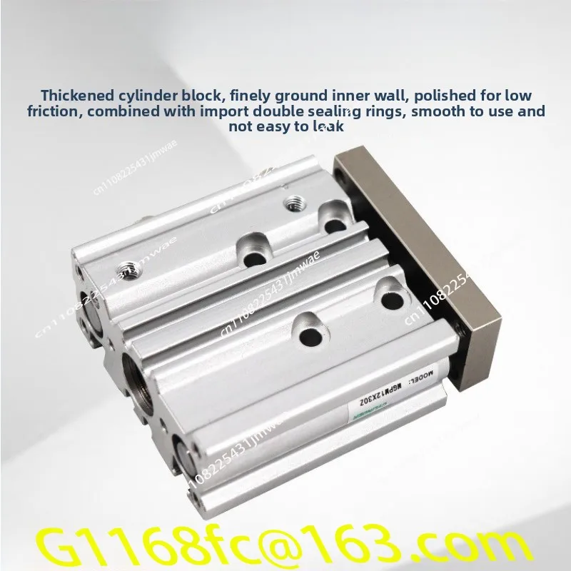 Pneumatic three-axis three-rod cylinder with guide rod MGPM20*50Z