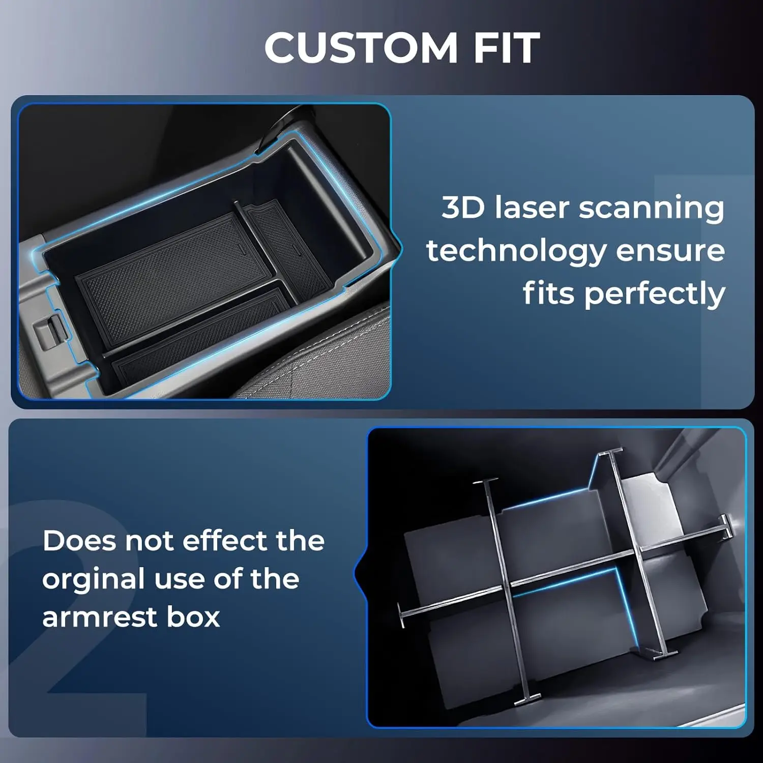 Silicone Mat Wireless Charging Pad Cup Holder Insert for Subaru Crosstrek Impreza 2024-2026 Console Organizer Black