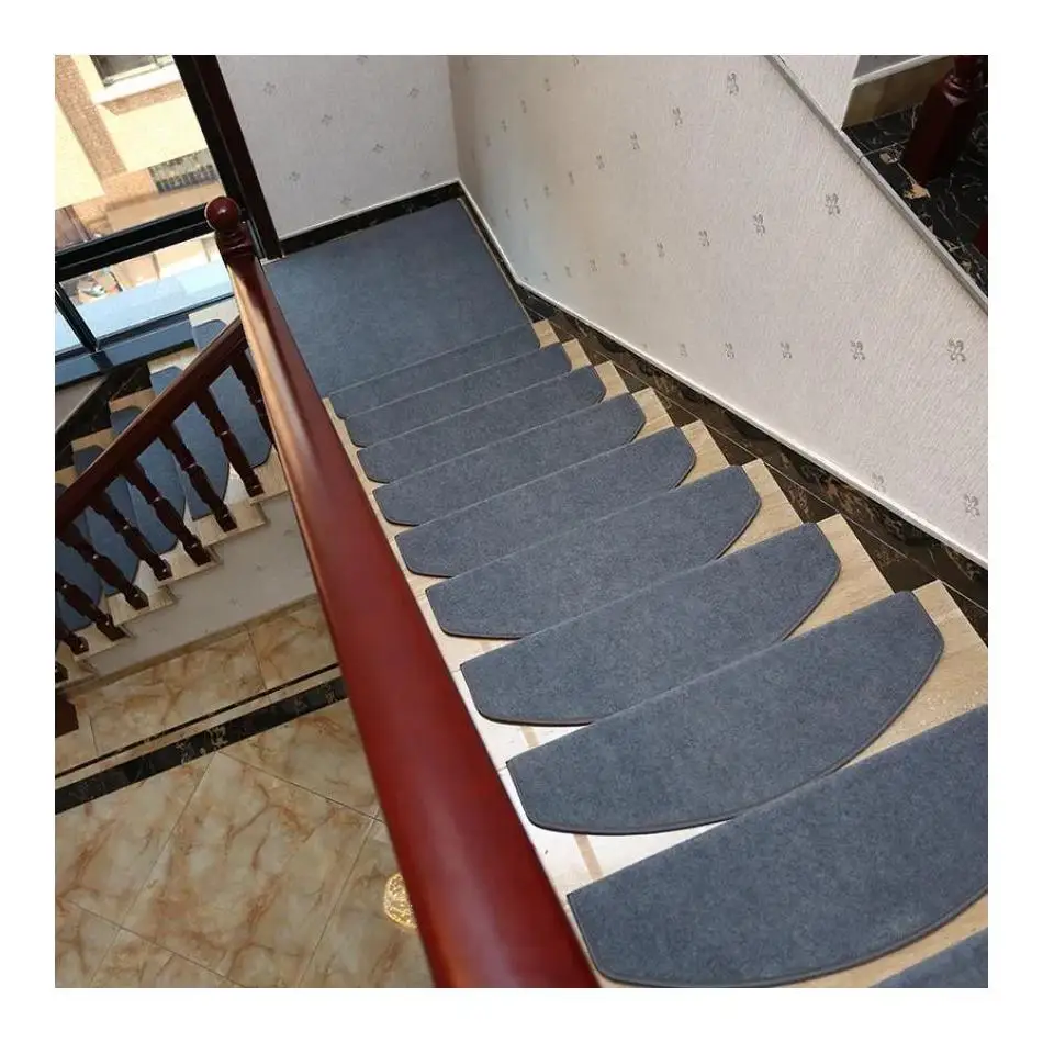 1 Pcs 65CM Non-slip Self Adhesive Carpet Stair Tread Mat Home Staircase Protection Cover Pad Living Room Decoration