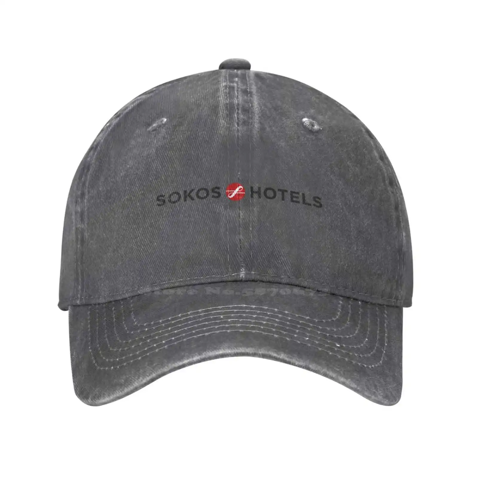 Sokos Hotels Logo Quality Denim cap Knitted hat Baseball cap