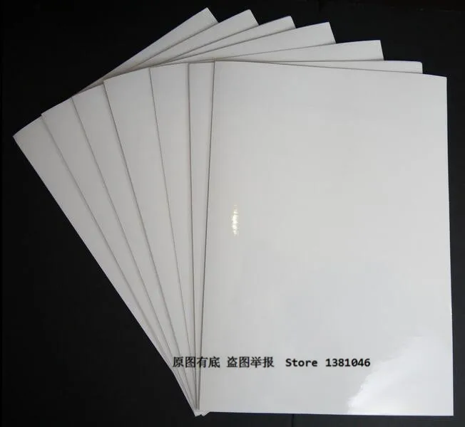 Size A4 Printable Removable Clear Self Adhesive Transparent Vinyl Film Label Sticker For Laser Printer Use Only