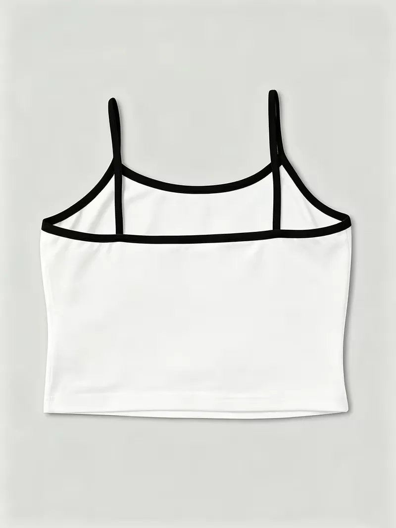 Gothic Kawaii Cat Meme Print Camisole Top Y2k Style Streetwear Women's Vest Graphic Crop Top Tank Top Spring/Summer